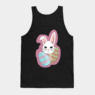 Easter Bunny and Eggs Tank Top